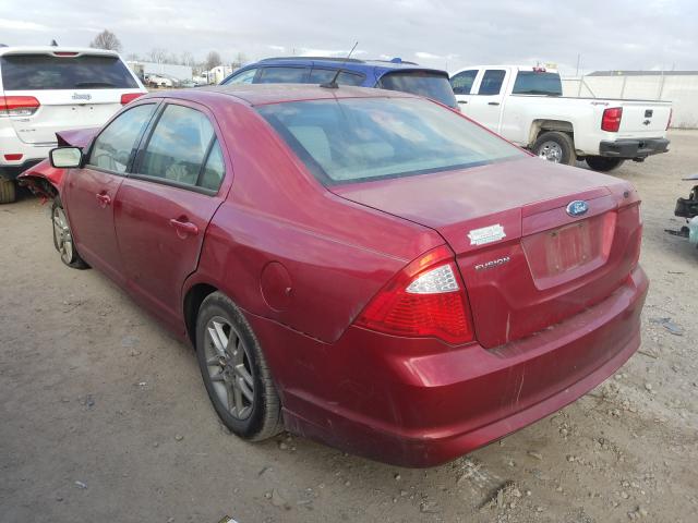 Photo 3 from auction – 2012 FORD FUSION S with VIN 3FAHP0GA4CR149003