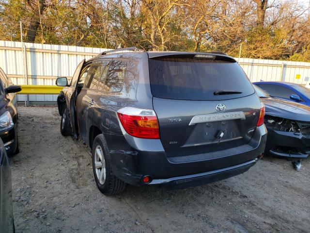Photo 3 from auction – 2008 TOYOTA HIGHLANDER with VIN JTEES41A382060865