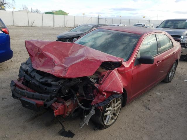 Photo 2 from auction – 2012 FORD FUSION S with VIN 3FAHP0GA4CR149003