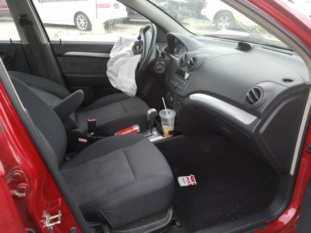 Photo 5 from auction – 2011 CHEVROLET AVEO LS with VIN KL1TD5DE6BB188722