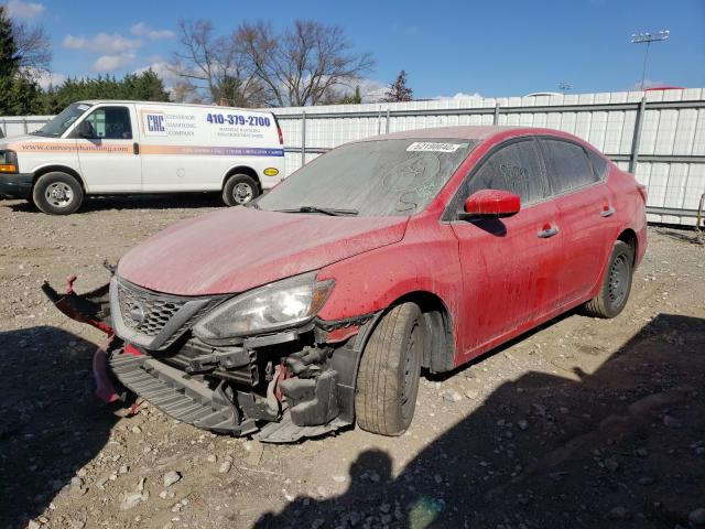 Photo 2 from auction – 2016 NISSAN SENTRA S with VIN 3N1AB7AP5GY314930