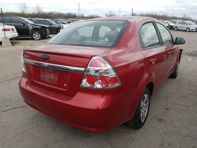 Photo 4 from auction – 2011 CHEVROLET AVEO LS with VIN KL1TD5DE6BB188722