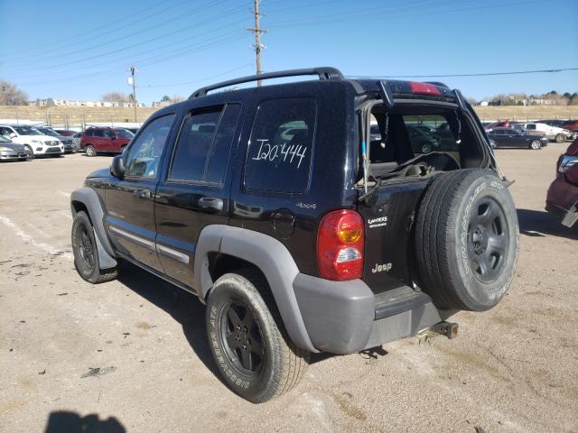 Photo 3 from auction – 2002 JEEP LIBERTY SP with VIN 1J4GL48K42W128934