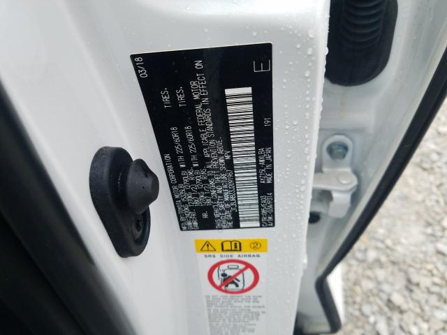 Photo 10 from auction – 2018 LEXUS NX 300H with VIN JTJBJRBZ3J2091967