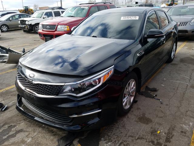 Photo 2 from auction – 2017 KIA OPTIMA LX with VIN 5XXGT4L38HG155828
