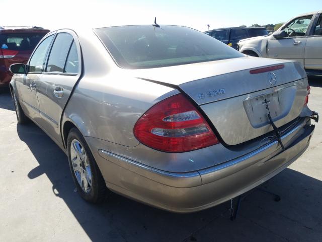Photo 3 from auction – 2003 MERCEDES-BENZ E 320 with VIN WDBUF65J03A131947