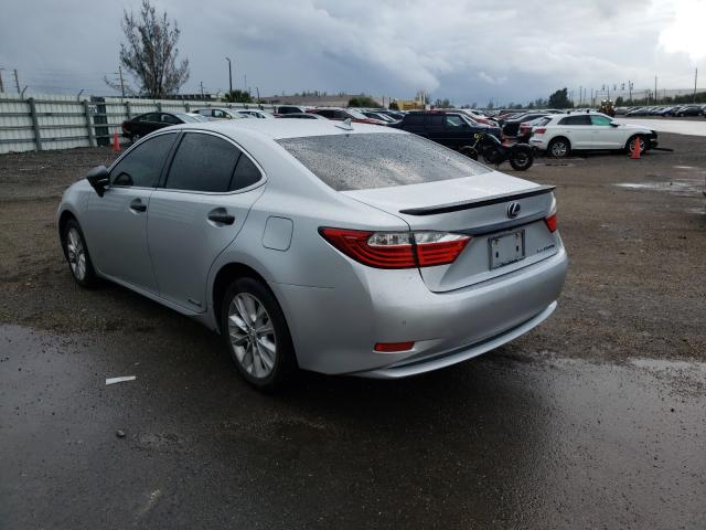 Photo 3 from auction – 2013 LEXUS ES 300H with VIN JTHBW1GG1D2004681
