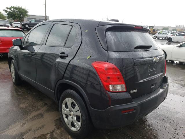 Photo 3 from auction – 2015 CHEVROLET TRAX LS with VIN KL7CJKSB3FB141854