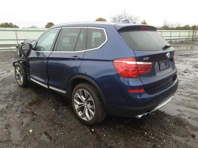 Photo 3 from auction – 2016 BMW X3 XDRIVE2 with VIN 5UXWX9C54G0D63267