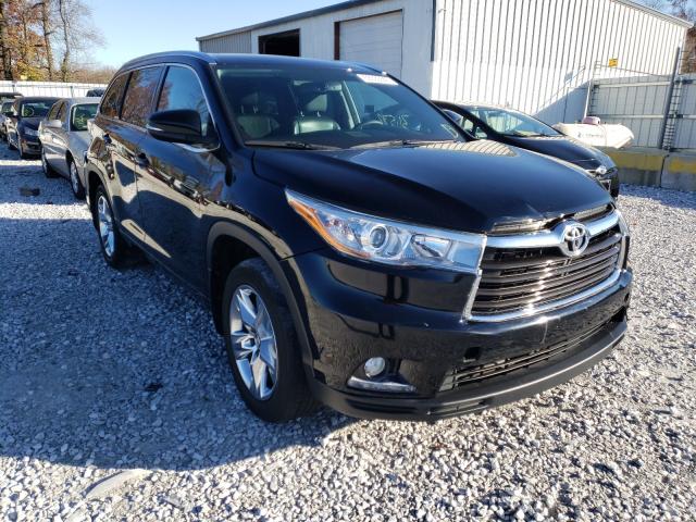 TOYOTA HIGHLANDER 2016 with VIN 5TDDKRFH6GS276347 - Photo from auction