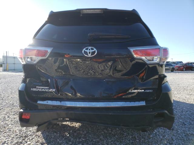 Photo 9 from auction – 2016 TOYOTA HIGHLANDER with VIN 5TDDKRFH6GS276347