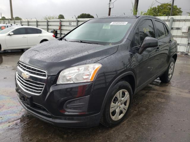 Photo 2 from auction – 2015 CHEVROLET TRAX LS with VIN KL7CJKSB3FB141854