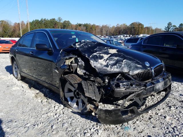 BMW 750 2007 with VIN WBAHN83537DT76234 - Photo from auction