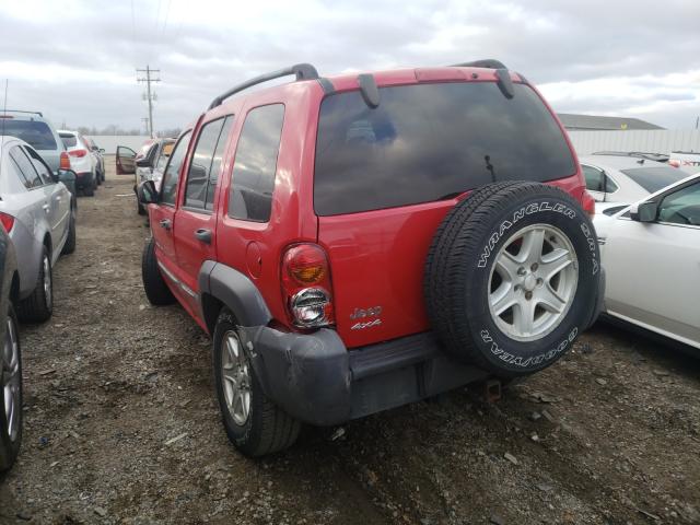 Photo 3 from auction – 2003 JEEP LIBERTY SP with VIN 1J4GL48K13W531898