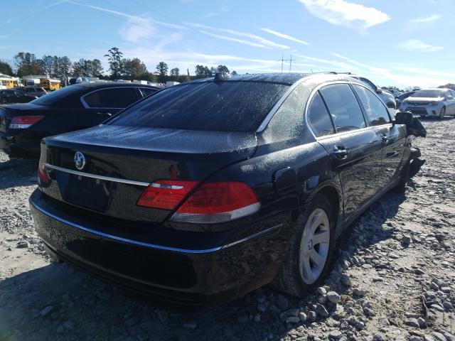 Photo 4 from auction – 2007 BMW 750 with VIN WBAHN83537DT76234