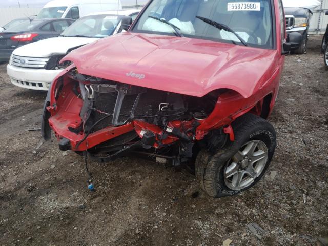 Photo 9 from auction – 2003 JEEP LIBERTY SP with VIN 1J4GL48K13W531898