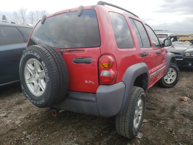 Photo 4 from auction – 2003 JEEP LIBERTY SP with VIN 1J4GL48K13W531898