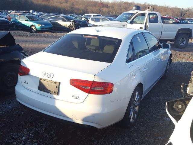 Photo 4 from auction – 2013 AUDI A4 with VIN WAUFFAFL8DN034127