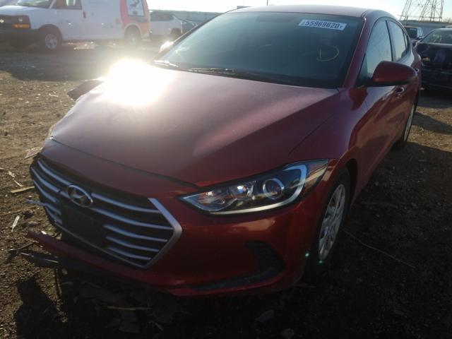 Photo 2 from auction – 2017 HYUNDAI ELANTRA with VIN 5NPD74LF7HH126052