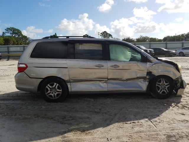 Photo 9 from auction – 2006 HONDA ODYSSEY EX with VIN 5FNRL38676B013735