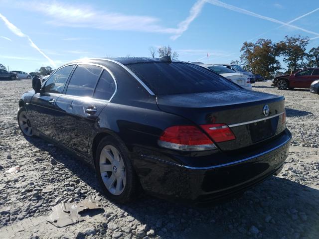 Photo 3 from auction – 2007 BMW 750 with VIN WBAHN83537DT76234