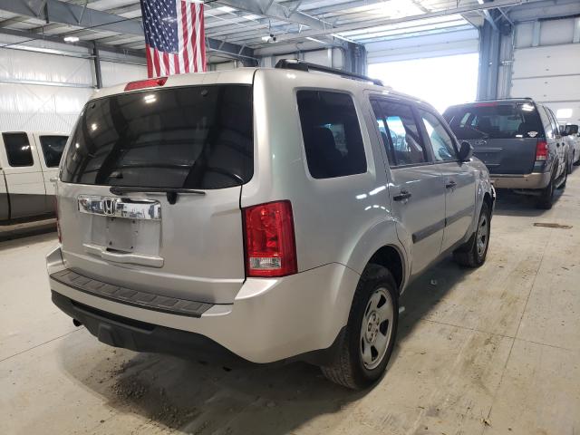 Photo 4 from auction – 2014 HONDA PILOT LX with VIN 5FNYF3H24EB023928