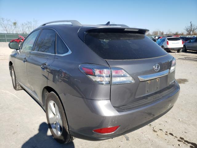 Photo 3 from auction – 2012 LEXUS RX 350 with VIN 2T2BK1BA8CC139426