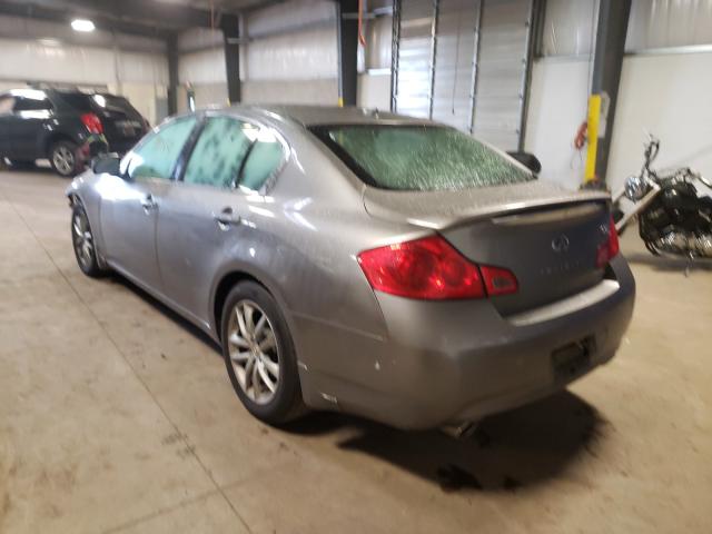 Photo 3 from auction – 2007 INFINITI G35 with VIN JNKBV61E07M725137