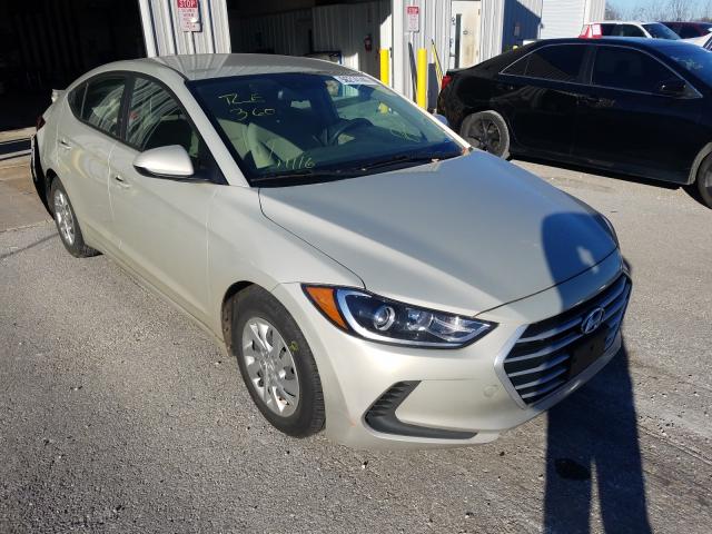 HYUNDAI ELANTRA 2017 with VIN KMHD74LF2HU096654 - Photo from auction
