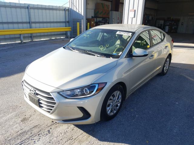 Photo 2 from auction – 2017 HYUNDAI ELANTRA with VIN KMHD74LF2HU096654