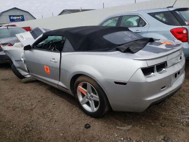 Photo 3 from auction – 2012 CHEVROLET CAMARO LT with VIN 2G1FB3D39C9209413
