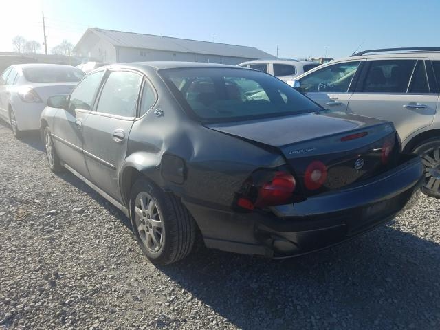 Photo 3 from auction – 2005 CHEVROLET IMPALA with VIN 2G1WF52E459144140