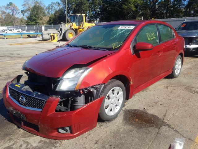 Photo 2 from auction – 2010 NISSAN SENTRA 2.0 with VIN 3N1AB6AP7AL725518