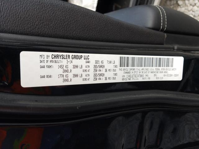 Photo 10 from auction – 2014 DODGE DURANGO CI with VIN 1C4SDJET6EC473803