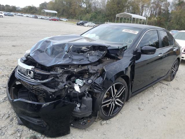 Photo 2 from auction – 2016 HONDA ACCORD SPO with VIN 1HGCR2F56GA074451