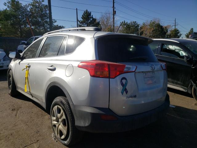 Photo 3 from auction – 2015 TOYOTA RAV4 LE with VIN 2T3BFREV8FW305105