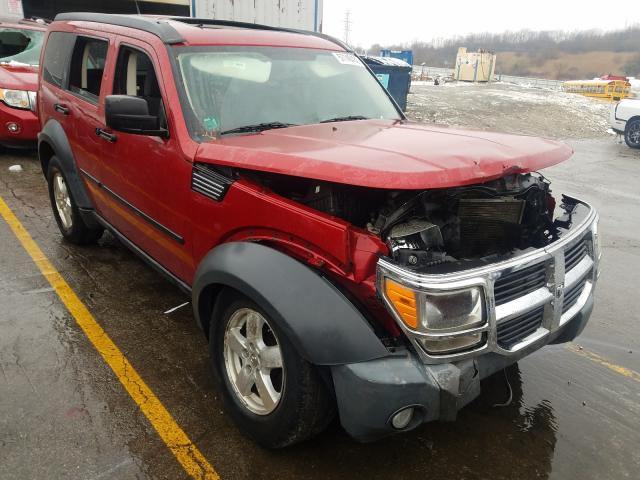DODGE NITRO SXT 2007 with VIN 1D8GT28KX7W601111 - Photo from auction