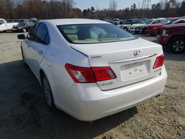 Photo 3 from auction – 2008 LEXUS ES 350 with VIN JTHBJ46G582273533