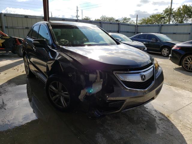ACURA RDX 2013 with VIN 5J8TB3H38DL004522 - Photo from auction