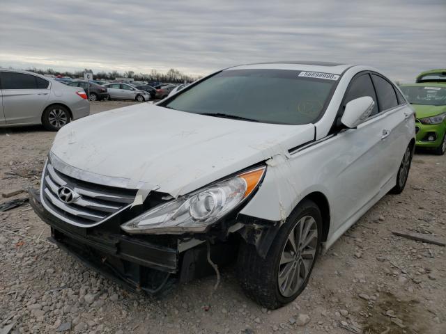 Photo 2 from auction – 2014 HYUNDAI SONATA SE with VIN 5NPEC4ACXEH812851