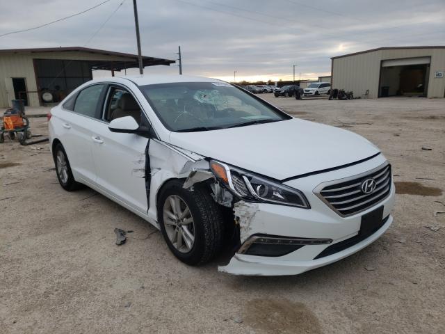 HYUNDAI SONATA SE 2015 with VIN 5NPE24AF4FH046582 - Photo from auction