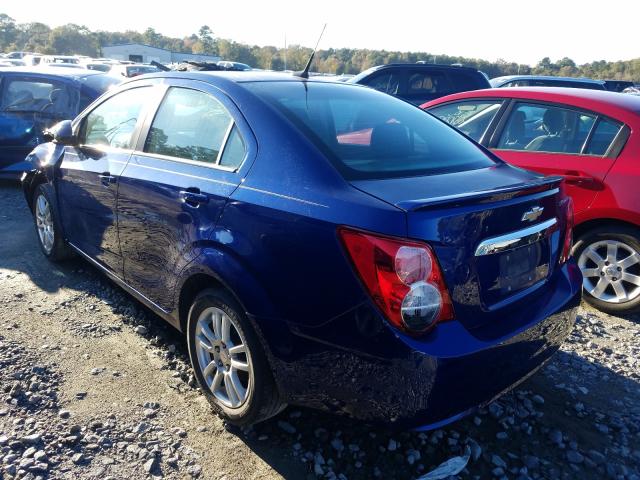 Photo 3 from auction – 2013 CHEVROLET SONIC LT with VIN 1G1JC5SH9D4168934