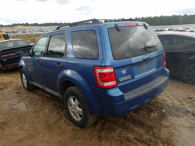 Photo 3 from auction – 2009 FORD ESCAPE XLT with VIN 1FMCU03749KB94880