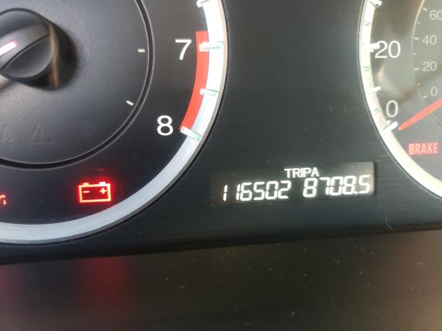 Photo 8 from auction – 2010 HONDA ACCORD EXL with VIN 1HGCS2A80AA009740