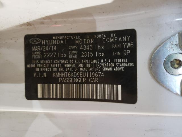 Photo 10 from auction – 2014 HYUNDAI GENESIS CO with VIN KMHHT6KD9EU119674