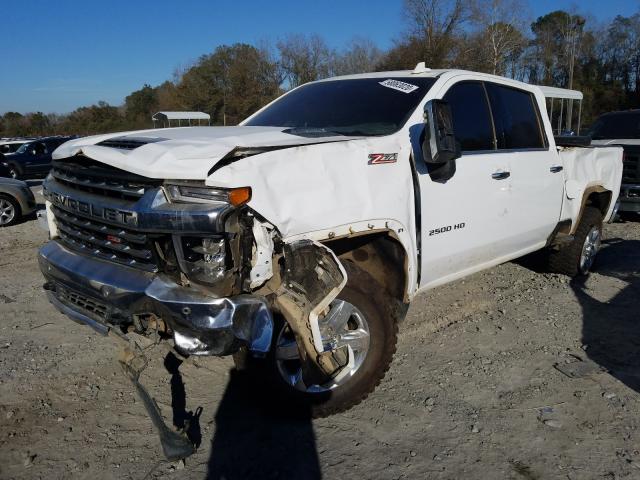 Photo 2 from auction – 2020 CHEVROLET SILVERADO with VIN 1GC4YPEYXLF167467