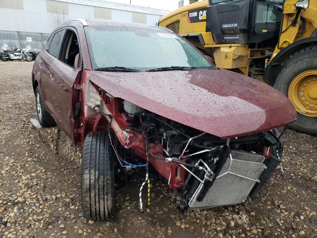 Photo 1 from auction – 2017 HYUNDAI TUCSON LIM with VIN KM8J33A48HU391171