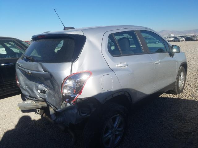 Photo 4 from auction – 2017 CHEVROLET TRAX LS with VIN KL7CJNSB8HB136542