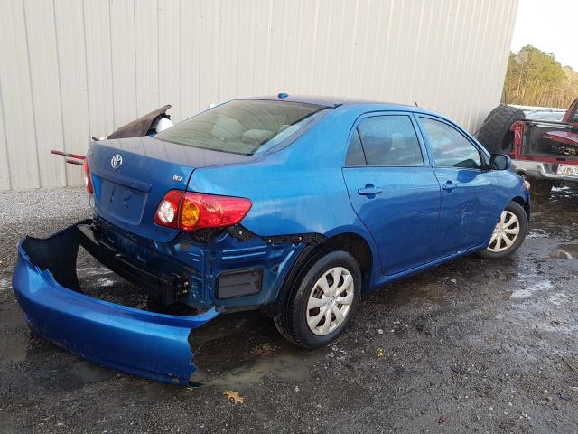 Photo 4 from auction – 2009 TOYOTA COROLLA BA with VIN JTDBL40E49J017927