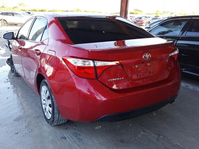 Photo 3 from auction – 2015 TOYOTA COROLLA L with VIN 2T1BURHE8FC290584